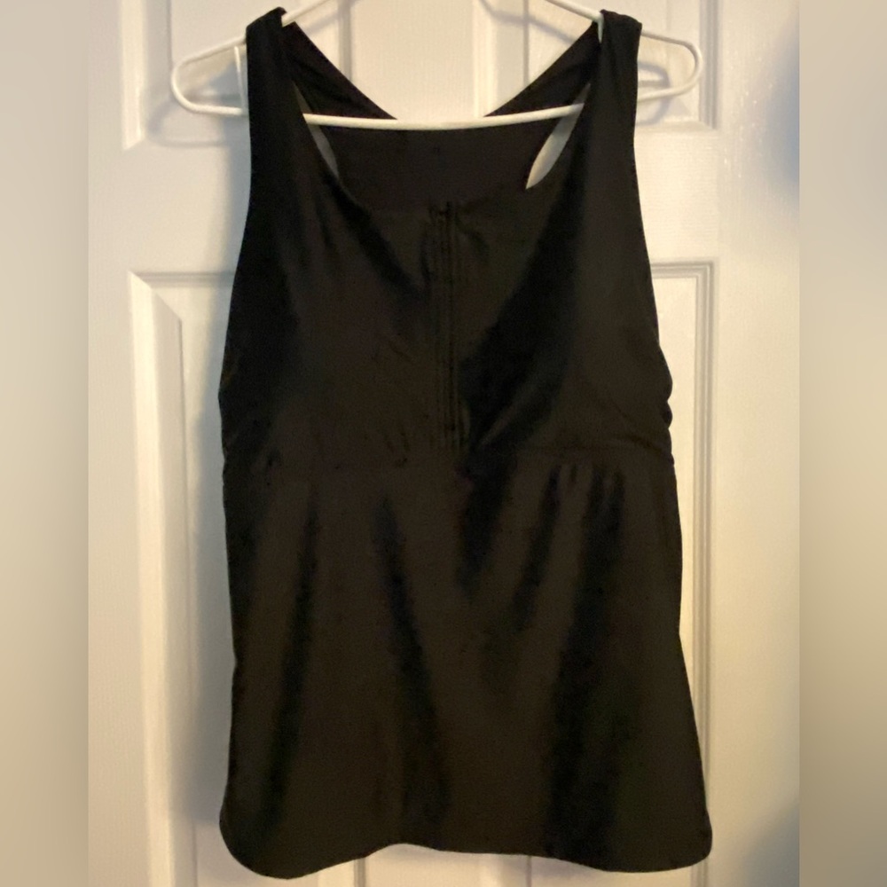 Black Swim Tankini Size 3X